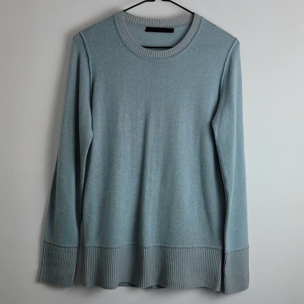 Raffi Cashmere Crew Neck Sweater Sz S Quiet Luxury Winter Essential